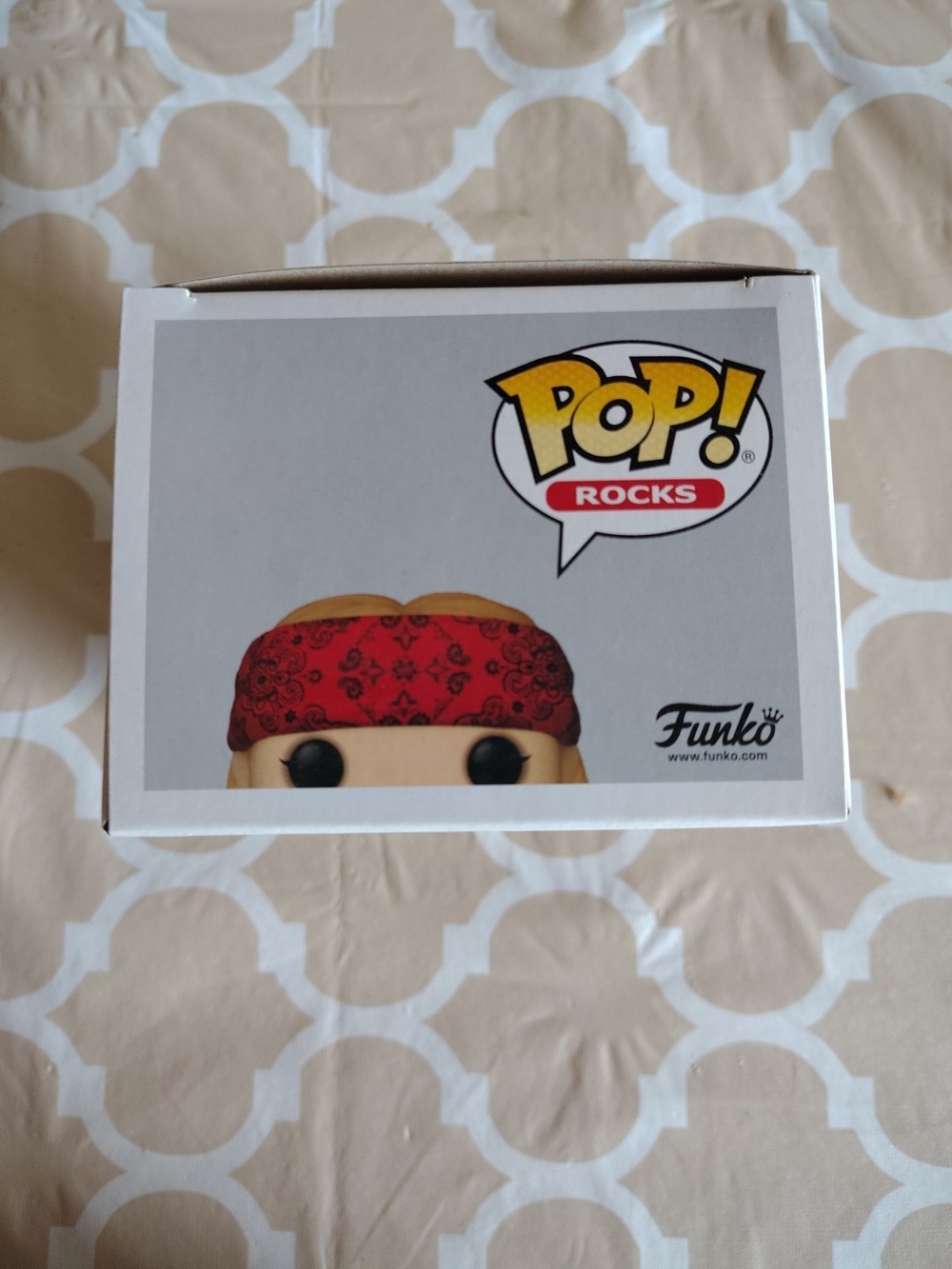 Funko Pop! Rocks Bret Michaels #207 Vinyl Figure - Red Bandana - Picture 2 of 5